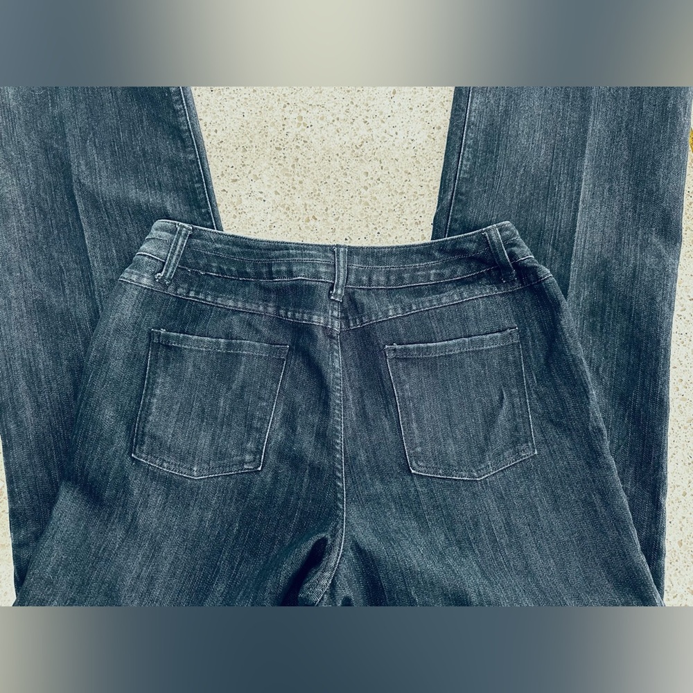 CHICO’S Platinum Denim 2 Melissa RG Trouser wide leg jeans - Picture 9 of 16
